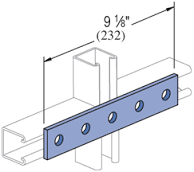 5 Hole Flat Splice EG - Click Image to Close